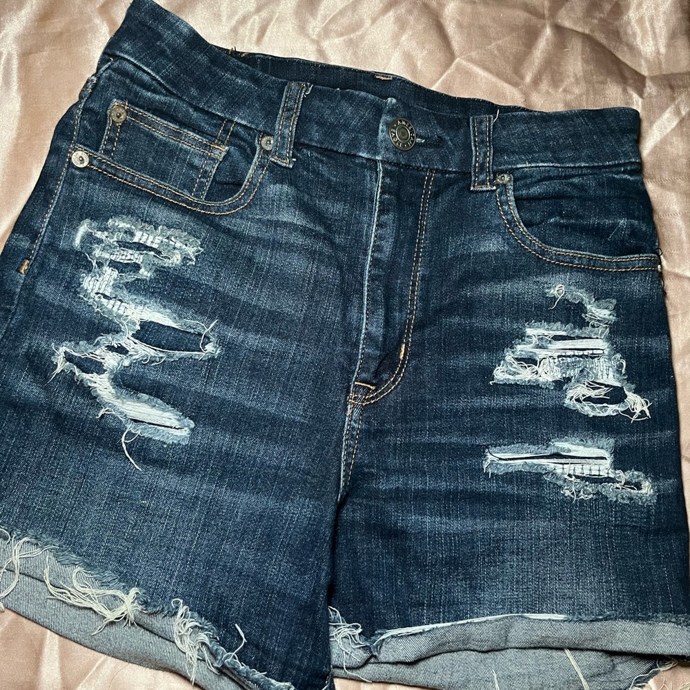 American eagle Distressed Denim Women Shorts